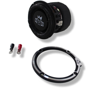 B2 Audio RIOT 2.5 Mini Woofer 2.5" 4 Ohm Loudspeaker 20W RMS Aluminum Basket