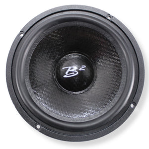 B2 Audio 6.5" Component Speaker Set RAGE 100W RMS 4 Ohm w/Tweeters