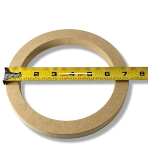 Pair of High Quality MDF Car Stereo Speaker Spacer Rings 6" x 3/4" SR6 Installation