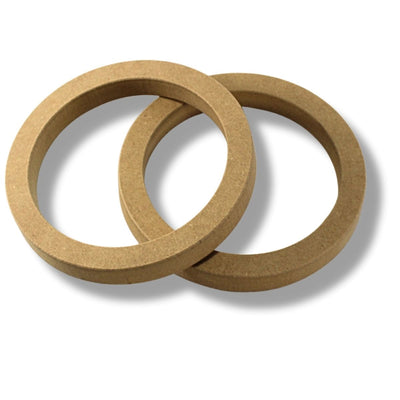 Pair of High Quality MDF Wood 5" Car Audio Speaker Spacer Rings SR5 for Installation