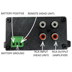 Big Jeff Edition Wireless Bass Knob OLED Display, RCA Attenuation, & Volt Meter