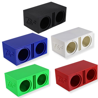 Dual Ported 3D-Printed Subwoofer Enclosure for B2 Audio RIOT-2.5