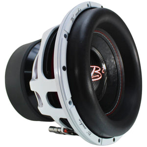 B2 Audio RAGE12-D1-V4 12" 2000W RMS Subwoofer with RAGE 3500 Amp