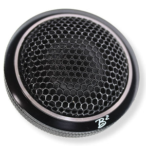 B2 Audio Pair of Mani Series 1.5" 15 Watts RMS 4 Ohms Flush Mount Sound Quality Tweeters