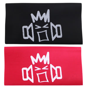 B2 Audio Heat Shrink 20 Pack of 0 Gauge Red & Black with B2 Riot Guy Logo