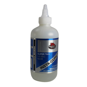 1/2 to 8 oz Insta-Cure CA Glue Water-Thin, Fast-Acting Adhesive