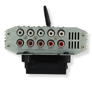 B2 Audio SixTen Metallic 10Ch Bluetooth DSP 4V 96kHz with Floating Mount Bracket