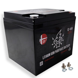 B2 Audio 44Ah LiFePO4 Lithium Battery 12V 5000W High Performance Car Audio
