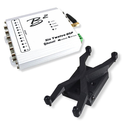 B2 Audio SixTwelve White 12Ch Bluetooth DSP 4V 96kHz with Floating Mount Bracket