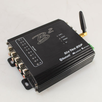 B2 Audio Black 4v 10 Ch DSP w Bluetooth iOS/Android App 96 KHz - 32 Bit OPEN BOX