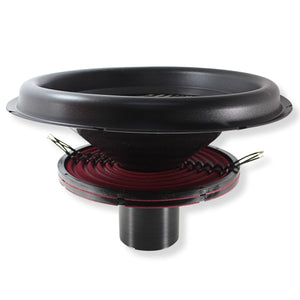 B2 Audio Rampage 18" Re-cone Kit Drop  2-Ohm 4" Coil Carbon Fiber