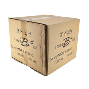 B2 Audio Rampage 12" Re-cone Kit Drop 1-Ohm 4" Coil Carbon Fiber