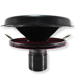 B2 Audio Rampage 15" Re-cone Kit Drop  2-Ohm 4" Coil Carbon Fiber