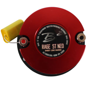 B2 Audio RAGE Series Pair of 1" 4-Ohm 75 Watt RMS Neodymium Tweeters, OD 2.95" RAGE ST NEO