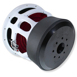 B2 Audio RAGE12-D2-V4 12" 2000W RMS Subwoofer with RAGE 2300.2 Amp