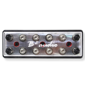 B2 Audio 12 Spot Power / Ground 9/32" Terminal Lug Distribution Block