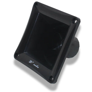 Twist-On 1" Throat 3.25" Depth, 4.5" x 4.5"  Plastic Horn RAGECDH-120 for CDR-50