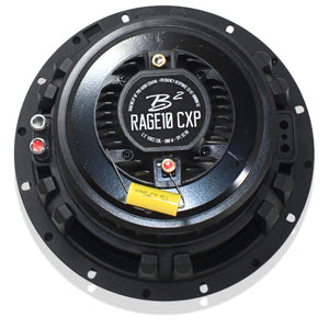 B2 Audio RAGE CXP 10" 4-Ohm 300 Watt RMS Hybrid Coaxial Speaker Pair