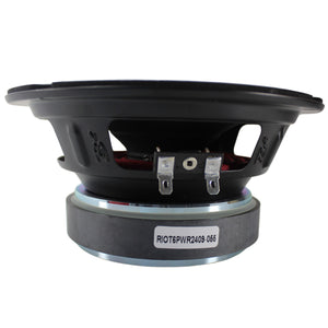 B2 Audio RIOT Series 6.5" 4-Ohm 100W RMS Mid-Range Speakers UV/Water Resistant Cone, Sold in Pairs RIOT6PWR