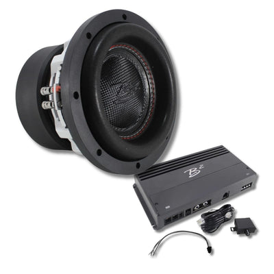 B2 Audio RAGE8-D4-V3 8" 500W RMS Subwoofer with MANI 600 Amplifier