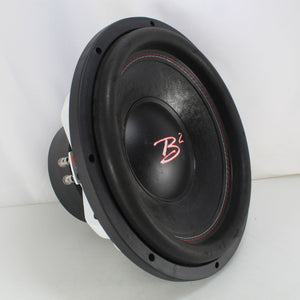 B2 Audio RIOT Series 15" 750W RMS Dual 4-Ohm 3" Voice Coil Subwoofer OPEN BOX