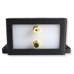 B2 Audio Cockbox 1-to-4 Pair RCA Splitter Distribution Block w/ RGB LED Lights