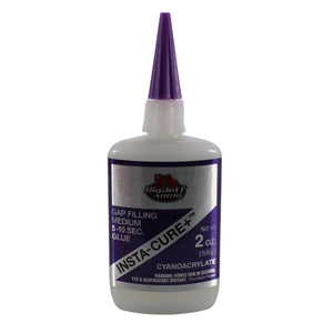 Insta-Cure+ Gap Filling CA 1/2 - 8 oz Glue Quick-Setting Adhesive