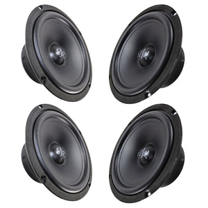 B2 Audio Speaker & Subwoofer Combo RAGE1600.5 w/2 RIOT61 Sets & RAGE8 D2