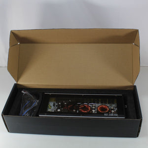 B2 Audio RIOT Series 2500W 1-Ohm Class D Monoblock Amplifier w/ RGB LED Lights OPEN BOX