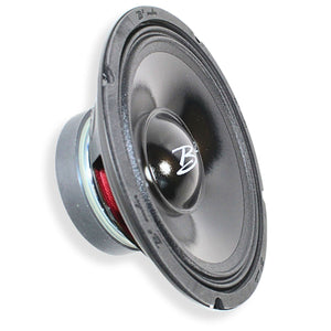 B2 Audio RIOT Series 8" 4-Ohm 150W RMS Mid-Range Speakers UV/Water Resistant Cone, Sold in Pairs RIOT8PWR