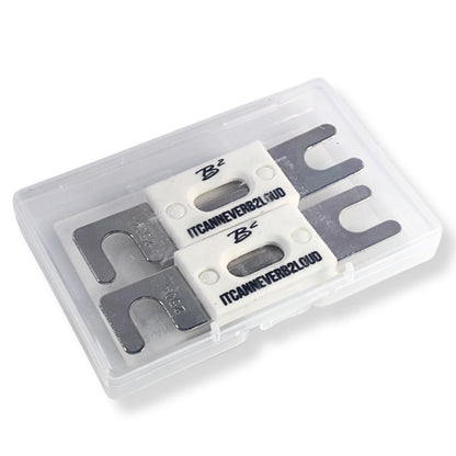 B2 Audio 250A High Temperature Ceramic Fuse Pair ANL-250