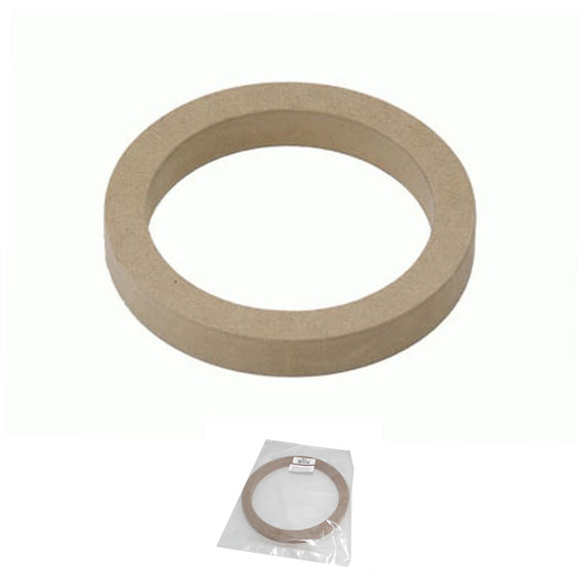 10" MDF Speaker Spacer Rings 0.75" Depth Car Audio Installation Accessories