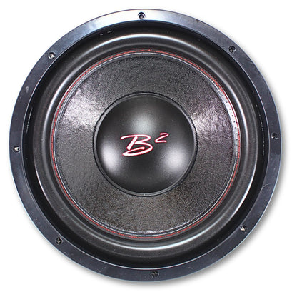 B2 Audio RAVE 12" DVC 4 Ohm 2.5" VC 500W RMS Shallow Mount Subwoofer