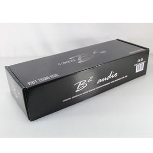 B2 Audio RIOT 2500W 1-Ohm Class D Mono Amplifier w/ RGB LED Lights OPEN BOX