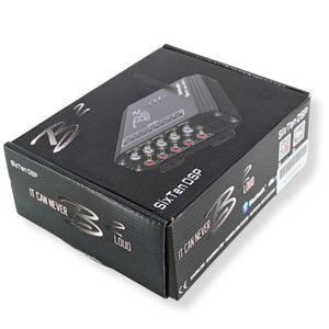 B2 Audio SixTen Black 10Ch Bluetooth DSP 4V 96kHz with Floating Mount Bracket
