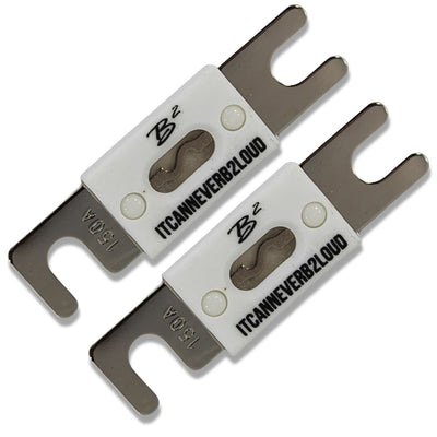 B2 Audio 150A ANL High Temperature Ceramic Fuse Pair ANL-150A