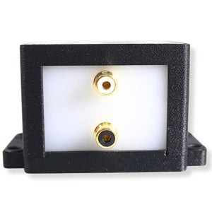 B2 Audio Cockbox 1-to-3 Pair RCA Splitter Distribution Block w/ RGB LED Lights