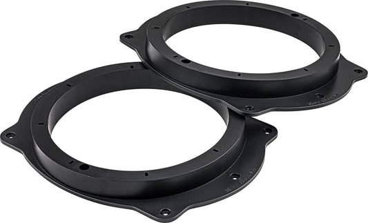 6x9" to 8" PVC Plastic Speaker Adapter Spacer Ring Pair Universal Fit Installation