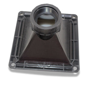 Twist-On 1" Throat 3.25" Depth, 4.5" x 4.5"  Plastic Horn RAGECDH-120 for CDR-50
