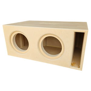 Tru Spec Elite Dual 8" Subwoofer Enclosure with Triple Flush Baffle 32Hz Tuning