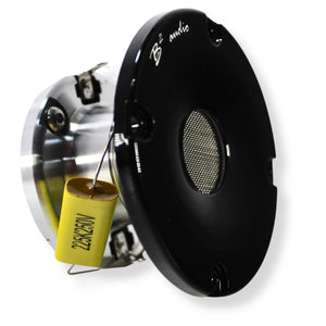 B2 Audio RAGE Series Pair of 1" 4-Ohm 20 Watt RMS Shallow Mount Compression Drivers, OD 3.15" w/ Horn RAGE CDR