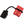 50A 12 to 6 AWG Anderson Plug Wire Connector with Dust Cap MLX Series
