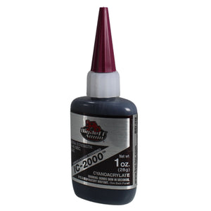 20-45 Sec 1/2-1 oz Rubber-Toughened CA Glue Adhesive Black