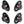 B2 Audio RAGE 1200.4 Amplifier + 4x RIOT8P 8
