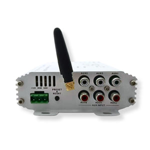 B2 Audio White 4v 12 Channel DSP with Bluetooth iOS/Android App 96 KHz - 32 Bit