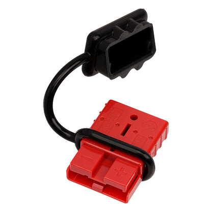 50A 12 to 6 AWG Anderson Plug Wire Connector with Dust Cap MLX Series