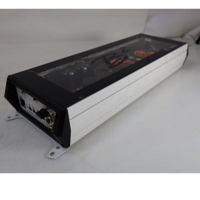B2 Audio Mono Amp 2500W 1-Ohm Class-D Half-Bridge RGB LED Lights REFURBISHED