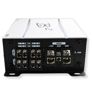 B2 Audio Audio System Combo RAGE800.4 Amp w/2 RIOT8P Sets & MANI10TW