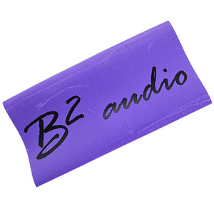 B2 Audio Heat Shrink 10 Pack of 0 Gauge Purple with B2 Audio Logo