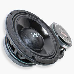 B2 Audio RAGE Combo 8x 8" Midrange Speakers + 1200W 4-Channel Amplifier